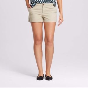 Khaki shorts